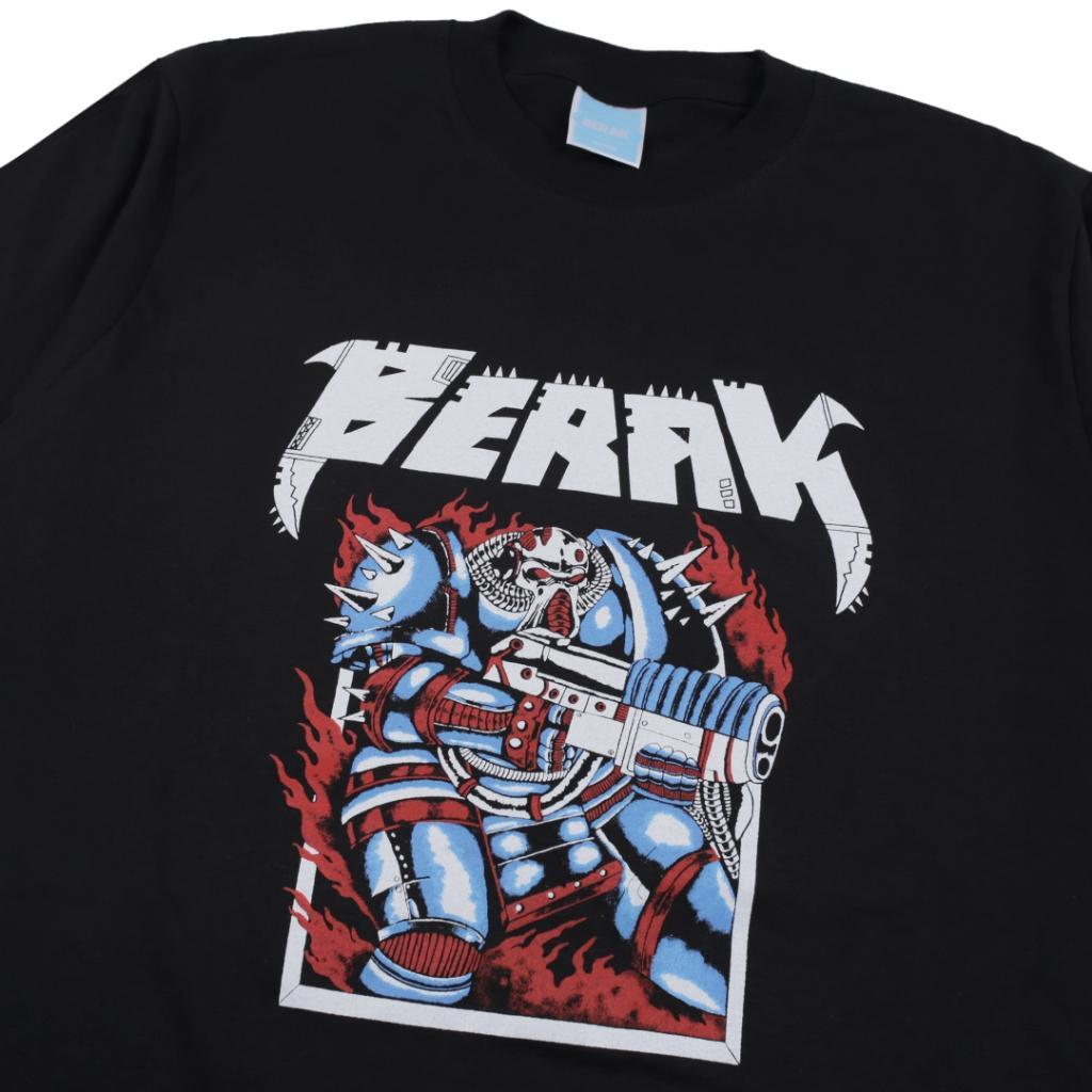 Hitam Berak 9420 Black Sleeve Graphic Tee