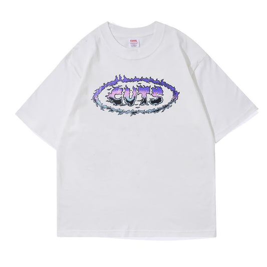 Potongan Putih | Big T Shirt Billie Eilish