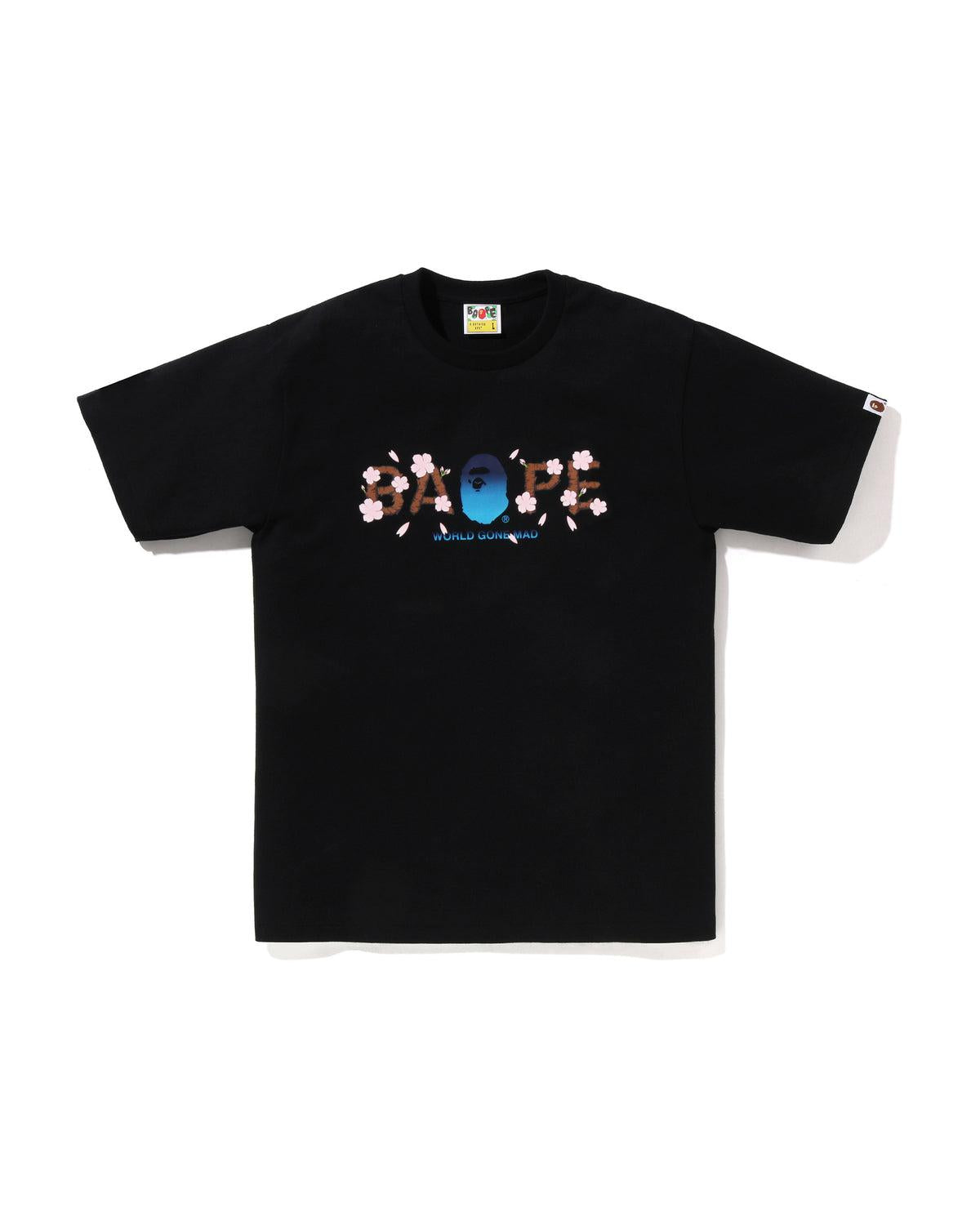Moonface Logo Short Sleeve Tee Nav Streetwear Drip