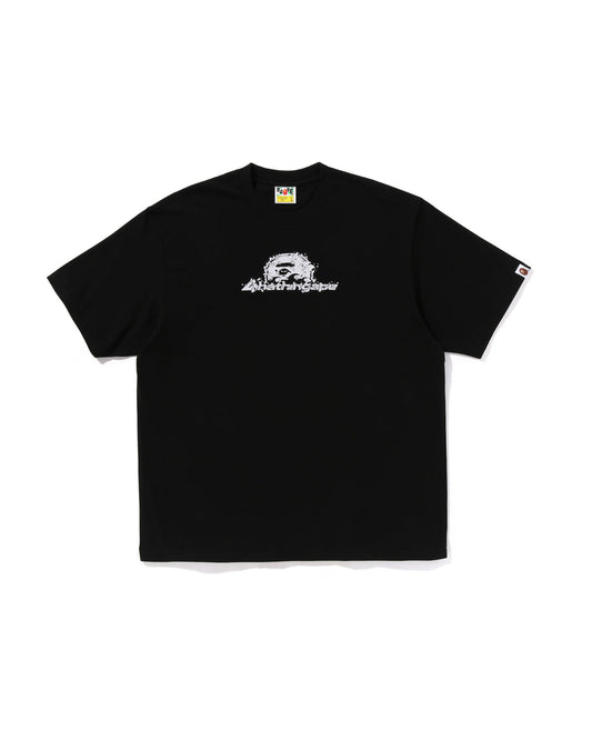 Moonface Urban Script Tee Bold Font Drip Shirt