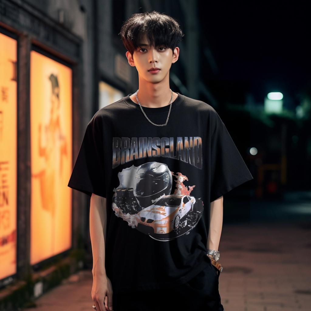 Karimake Brainsgland Oversize Cotton Tee