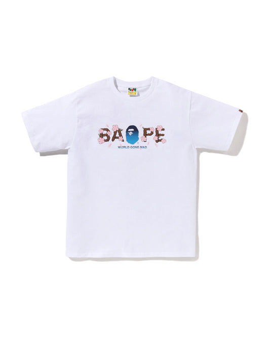 Moonface Logo Short Sleeve Tee Nav Streetwear Drip