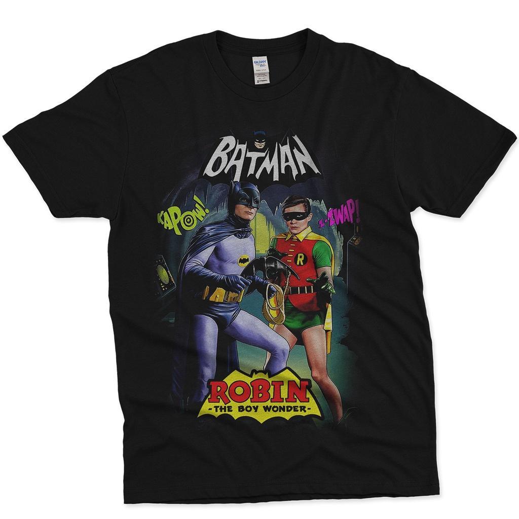 Stok Siap Movie Shirt Batman & Robin Vintage Tee