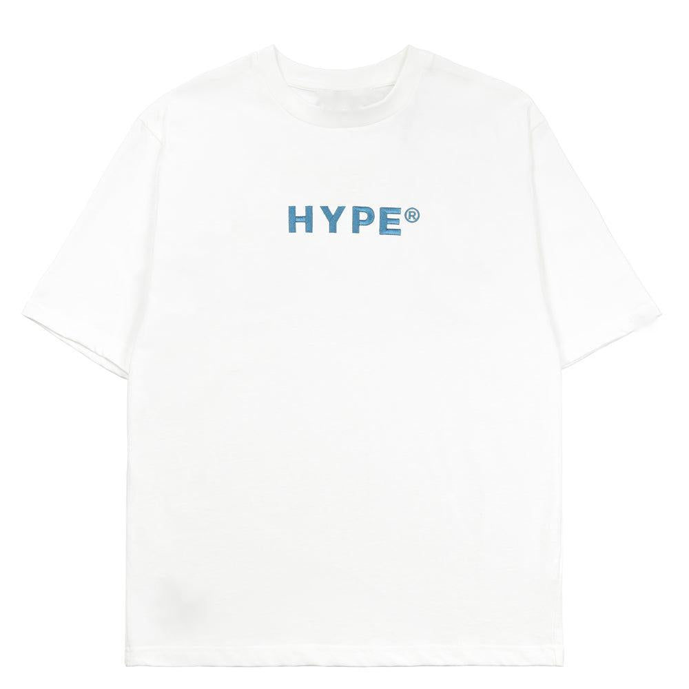 Hype Printed Graphic Cotton Men's T-Shirt Purple