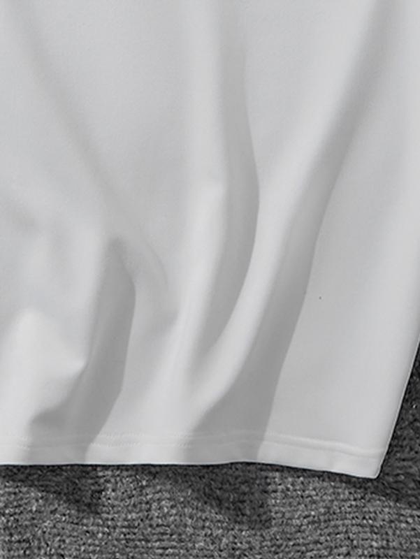 Short Sleeve T-Shirt, Versatile Fashion Brand, Unisex, Crew Neck, Loose and Casual, Trend, Ins Style, [COD] baju kelinci wanita corteiz uniqlo cropped shirt icon clothing