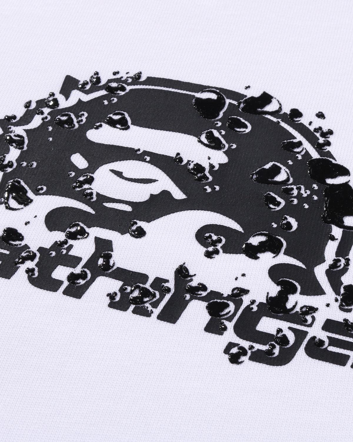 Moonface Urban Script Tee Bold Font Drip Shirt
