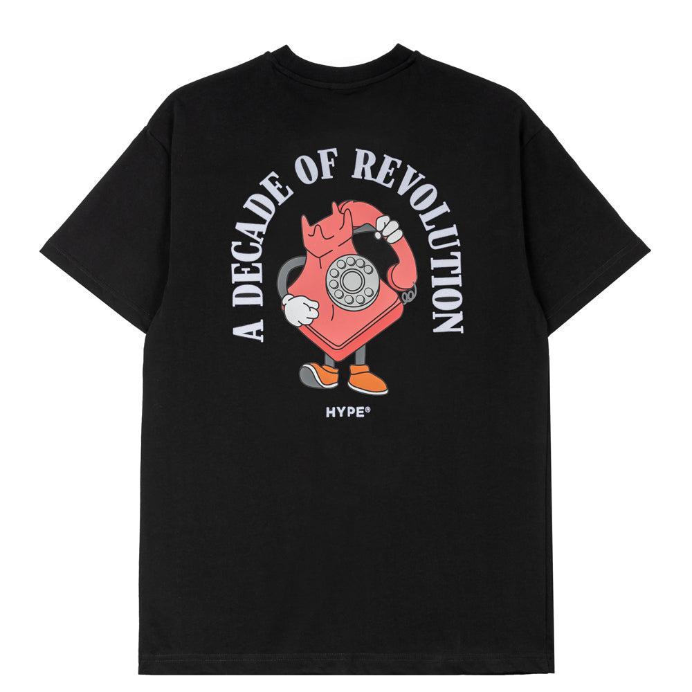 Hype Seasonal Logo Cotton Oversized Men's T-Shirt