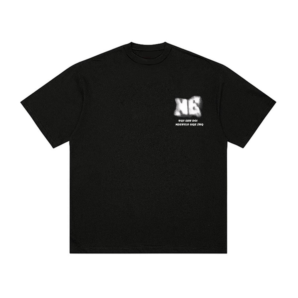 Ng Korean Oversized White Men¡¯s Casual Tee