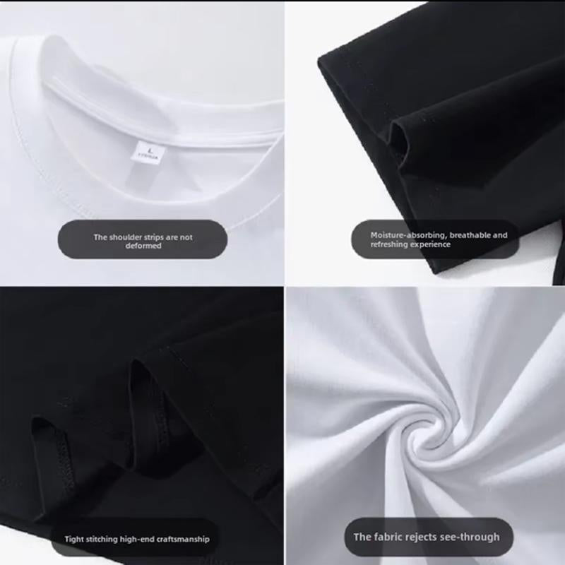 Two-Tone Black White Edgy Streetwear Tee