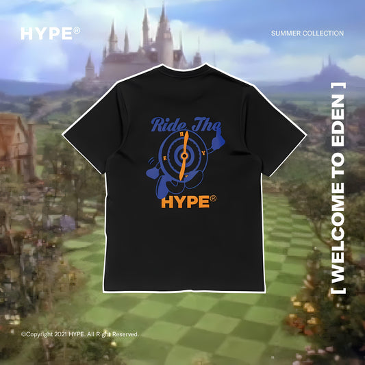 Hype Bold Moves Baju Hijau Vintage Tee