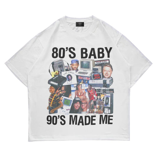Megalast Baby 90¡¯s Mad Oversized T-Shirt