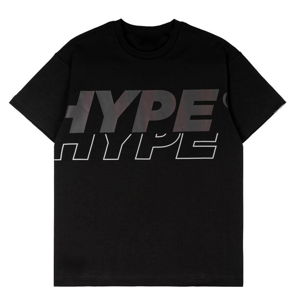 Hype Cotton Oversized Men's T-Shirt Baju Purple
