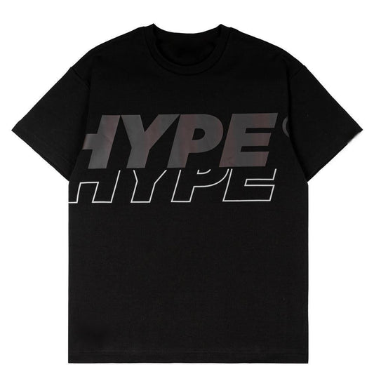Hype Cotton Oversized Men's T-Shirt Baju Purple