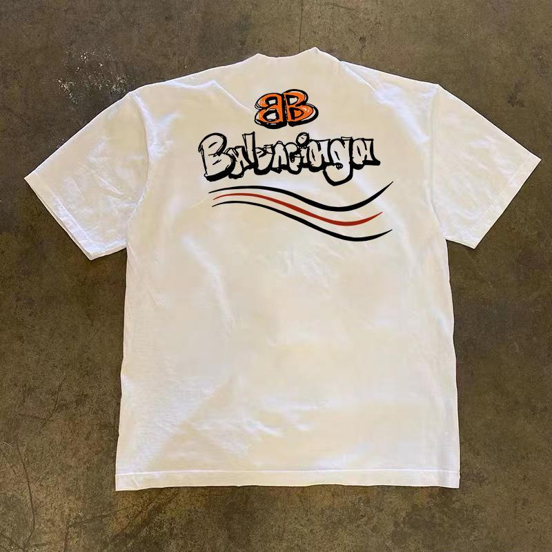 Cle Corteiz Cartoon Printed Graphic T-Shirt