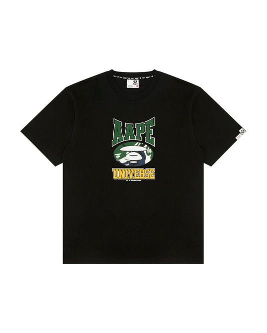 Street Logo Print Tee Flannel Shirt Dude Nav