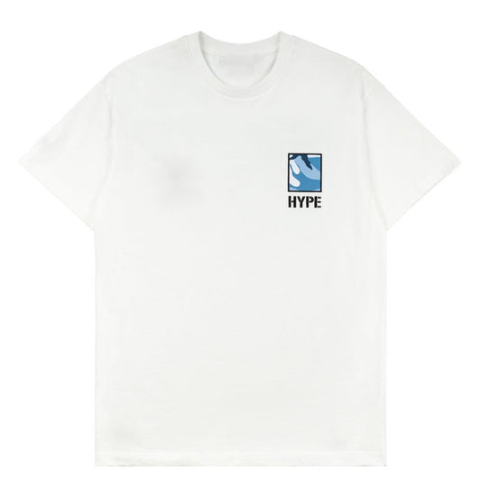 Hype Seasonal Logo Men's T-Shirt - Oversized Cotton