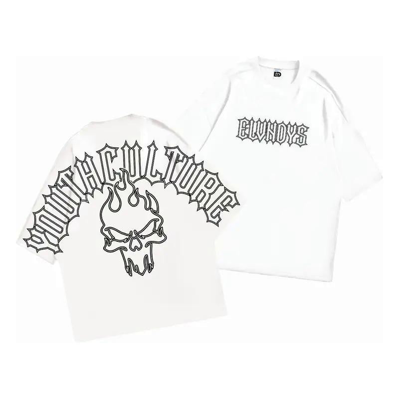 Lukisan Tangan Ilustrasi Artistic Oversize Tee