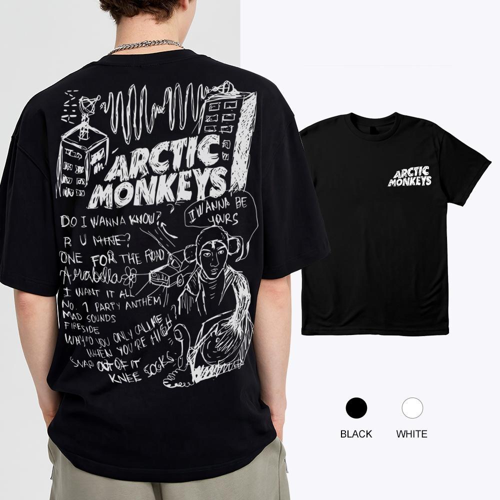 Arctic Monkeys Album Oversize Graphic Tee