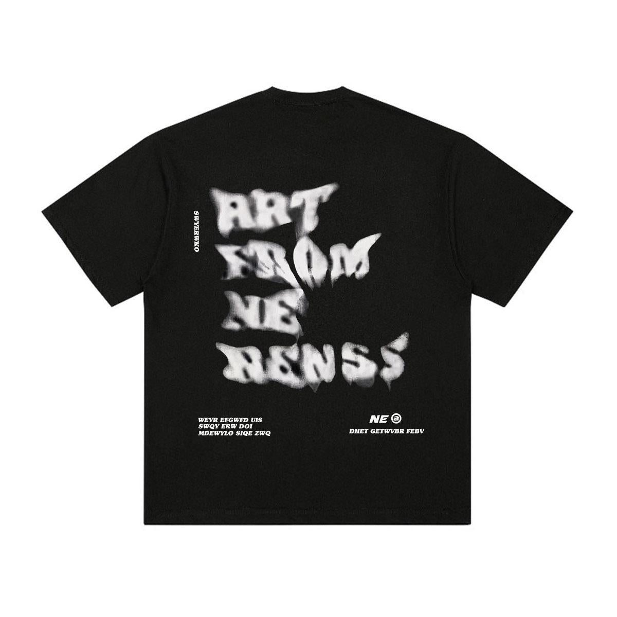 Ng Korean Oversized White Men¡¯s Casual Tee
