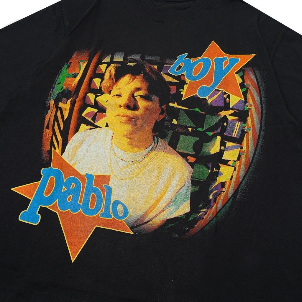 Kontener Ymy Baju Hijau Boy Pablo Oversize Tee