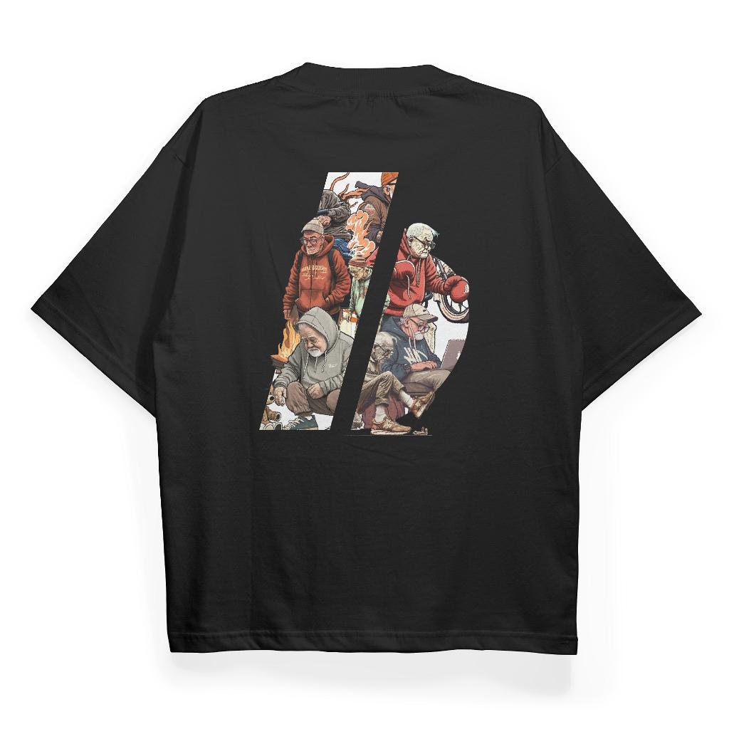 Benidson Uncle Ben Oversize Graphic Shirt