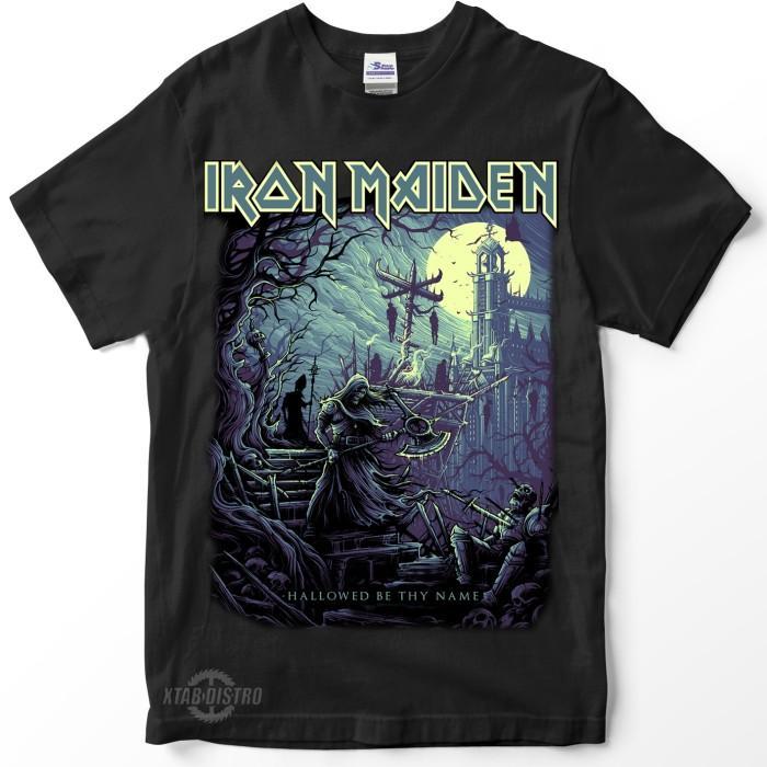 Iron Maiden Halloween Vintage Printed Tee